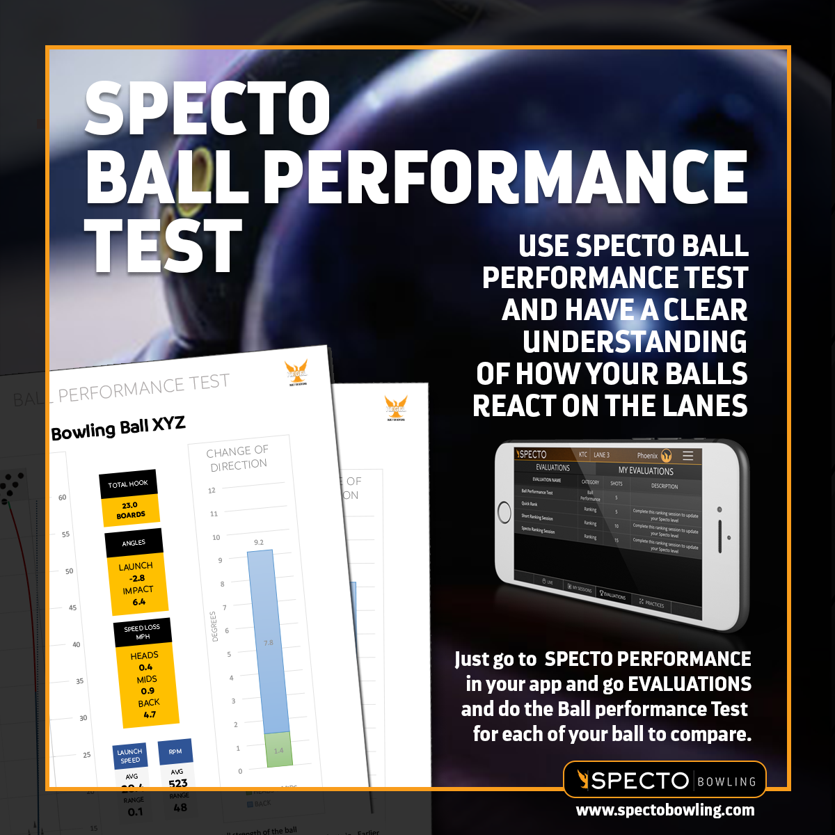 Specto ball performance test
