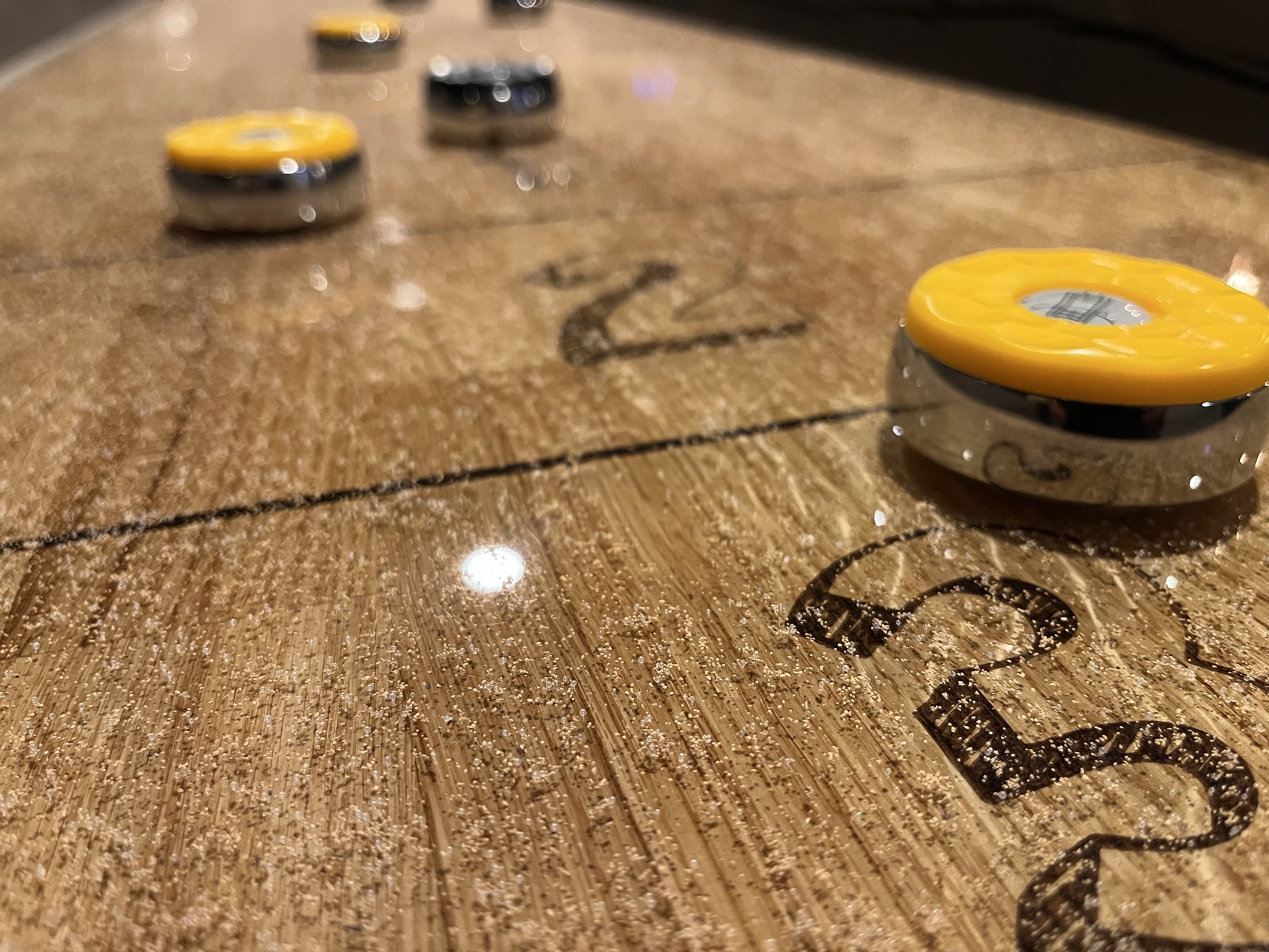 Shuffleboard spelen s-Heerenberg